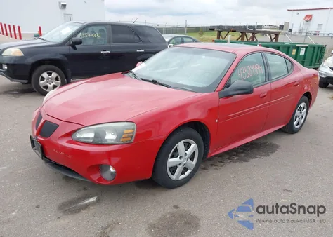 2007 Pontiac Grand Prix из США, поврежденный, VIN 2G2WP552471192409